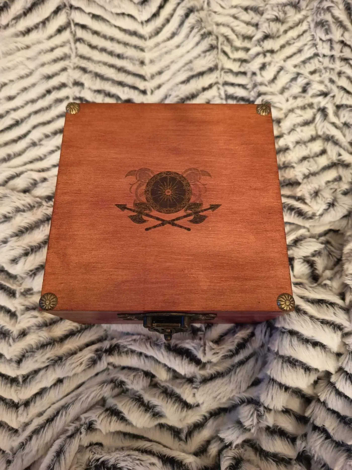Bouclier — Coffret artisanal Les Coffrets de Cathy