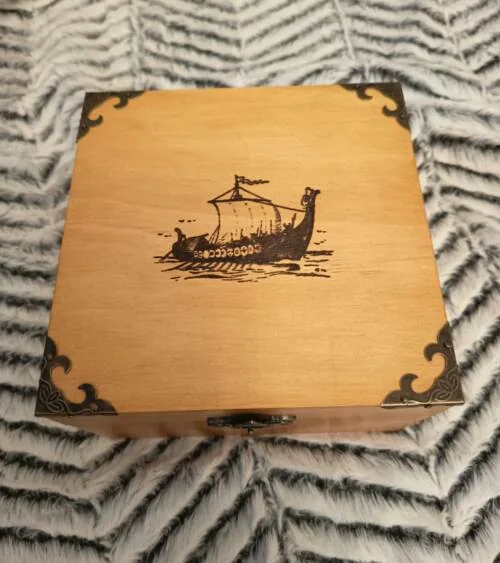 Drakkar — Coffret artisanal Les Coffrets de Cathy
