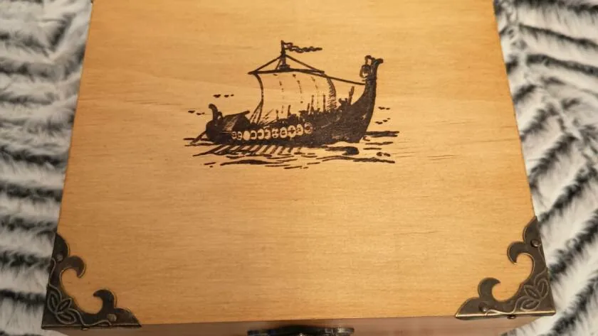 Drakkar — Coffret artisanal Les Coffrets de Cathy