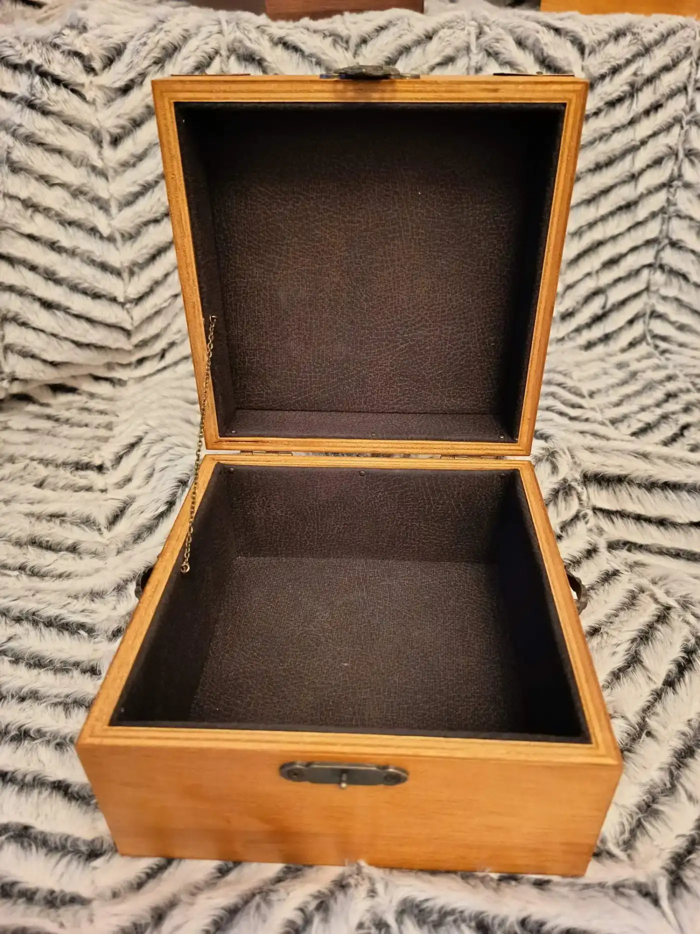 Drakkar — image 4 coffret artisanal bois